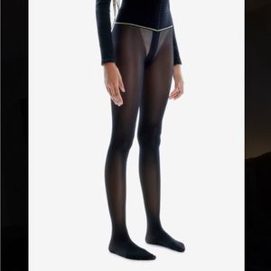 BRAND NEW Black Classic Sheertex Tights M